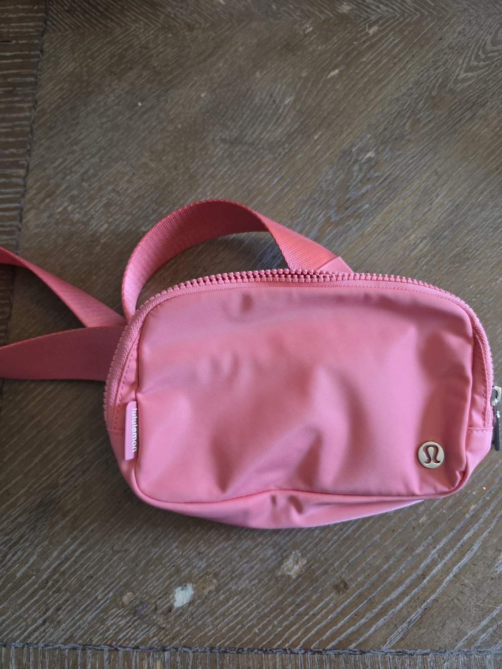 lululemon athletica Coral Pink Waist Crossbody Bag